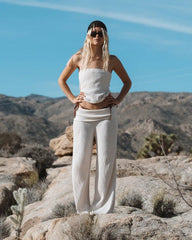 Talley Tube Top - White Cap