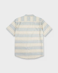 All Day Stripe Short Sleeve Shirt - Desert Sand