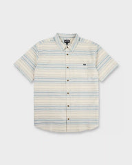 All Day Stripe Short Sleeve Shirt - Desert Sand