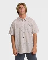 Sundays Mini Short Sleeve Woven Shirt - Ash Rose