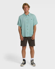 Victoria Short Sleeve Shirt - Absinthe