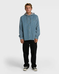 Baja Long Sleeve Shirt - Blue Fog