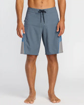 Straddie Airlite 20" Boardshorts - Steel Blue