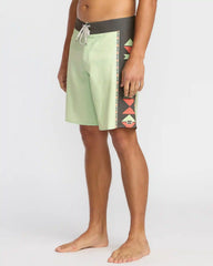 Sundays Airlite 19" Boardshorts - Green Ash