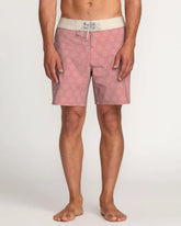 Good Times Pro Performance 18" Boardshorts - Dusty Rose