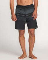73 Pro Performance 18" Boardshorts - Black
