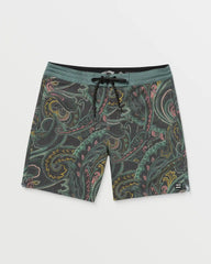 Good Times Lo Tide 18" Boardshorts - Dark Slate