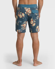 Good Times Pro 18" Boardshorts - Dark Denim Multi - Dark Denim