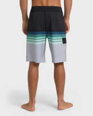 All Day Stripe 20" Pro Boardshorts - Medium Indigo Multi - Medium Indigo