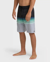 All Day Stripe 20" Pro Boardshorts - Medium Indigo Multi - Medium Indigo
