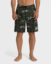 Piped Pro 19" Boardshorts - Camo - Camo