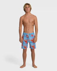 Good Times Gallery Lo Tide 18" Boardshorts - Multi - Multi