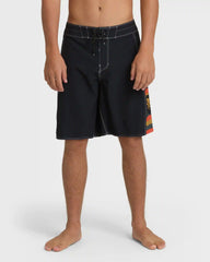 Dbah Hi 2.0 Pro 19" Boardshorts - Black - Black