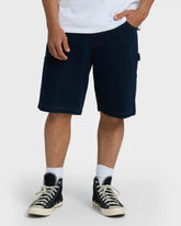 Bad Dog 21" Workwear Shorts - Navy
