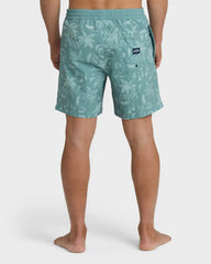 Good Times Layback 16" Trunks - Blue Fog