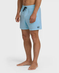 Every Other Day Wave Washed Layback 16" Trunks - Corydalis Blue