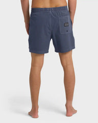 Every Other Day Wave Washed Layback 16" Trunks - Graystone