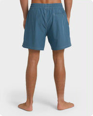 Lineup Solid Layback 16" Trunks - Real Teal