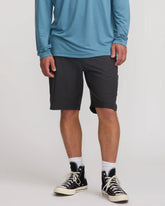 Crossfire Submersible 21" Hybrid Shorts - Black