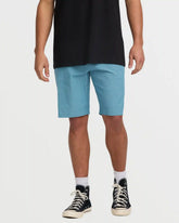 Crossfire Submersible 21" Hybrid Shorts - Glacier Blue