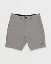 Crossfire Submersible 19" Hybrid Shorts - Gray