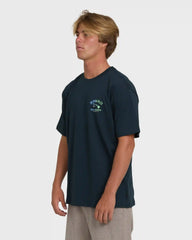 Island Chain Hawaii Regular Short Sleeve Tee - Navy