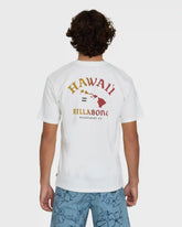 Island Chain Hawaii Regular Short Sleeve Tee - Off White