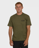 Arch Hi Regular Short Sleeve T-Shirt - Military