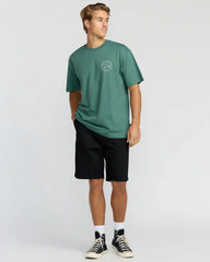Aloha Island Hi Regular Short Sleeve T-Shirt - Sage Green