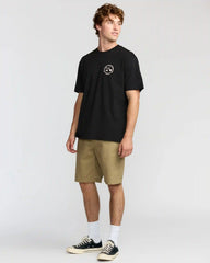 Aloha Island Hi Regular Short Sleeve T-Shirt - Washed Black