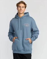 Short Sands Pullover Hoodie - Steel Blue