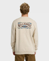 Short Sands Crewneck Sweatshirt - Oatmeal Heather.