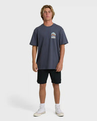 Sun Down Adiv Premium Short Sleeve T-Shirt - Graystone