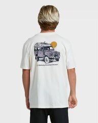 Make Tracks Adiv Premium Short Sleeve T-Shirt - Off White