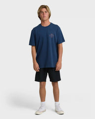 Agave Adiv Premium Short Sleeve T-Shirt - Dark Blue