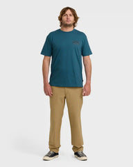 A/Div Scenic Arch Short Sleeve T-Shirt - Real Teal
