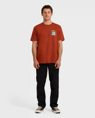 A/Div Sundown Short Sleeve T-Shirt - Brick