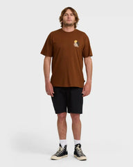 Canyons Regular Short Sleeve T-Shirt - Rust