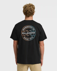 Hollow Premium Short Sleeve T-Shirt - Black