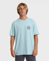 Hollow Premium Short Sleeve T-Shirt - Dusty Blue