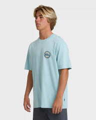 Hollow Premium Short Sleeve T-Shirt - Dusty Blue