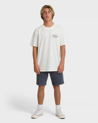Runner Premium Short Sleeve T-Shirt - Off White