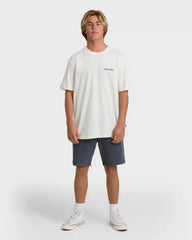 Single Fin Premium Short Sleeve T-Shirt - Off White