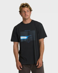 Night Surf Premium Short Sleeve T-Shirt - Black Vintage