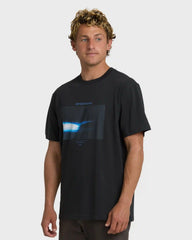Night Surf Premium Short Sleeve T-Shirt - Black Vintage