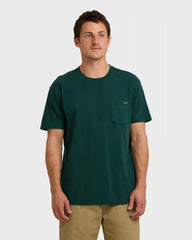 Essential Premium Wave Wash T-Shirt - Forest