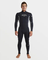 3/2mm Absolute Natural Back Zip Fullsuit - Alloy