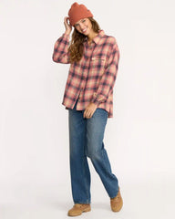 Big Bear Long Sleeve Shirt - Mountain Rose