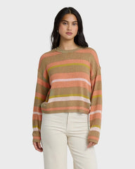 Make It Waves Sweater - Stone