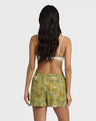 Wanderer Print Shorts - Cedar